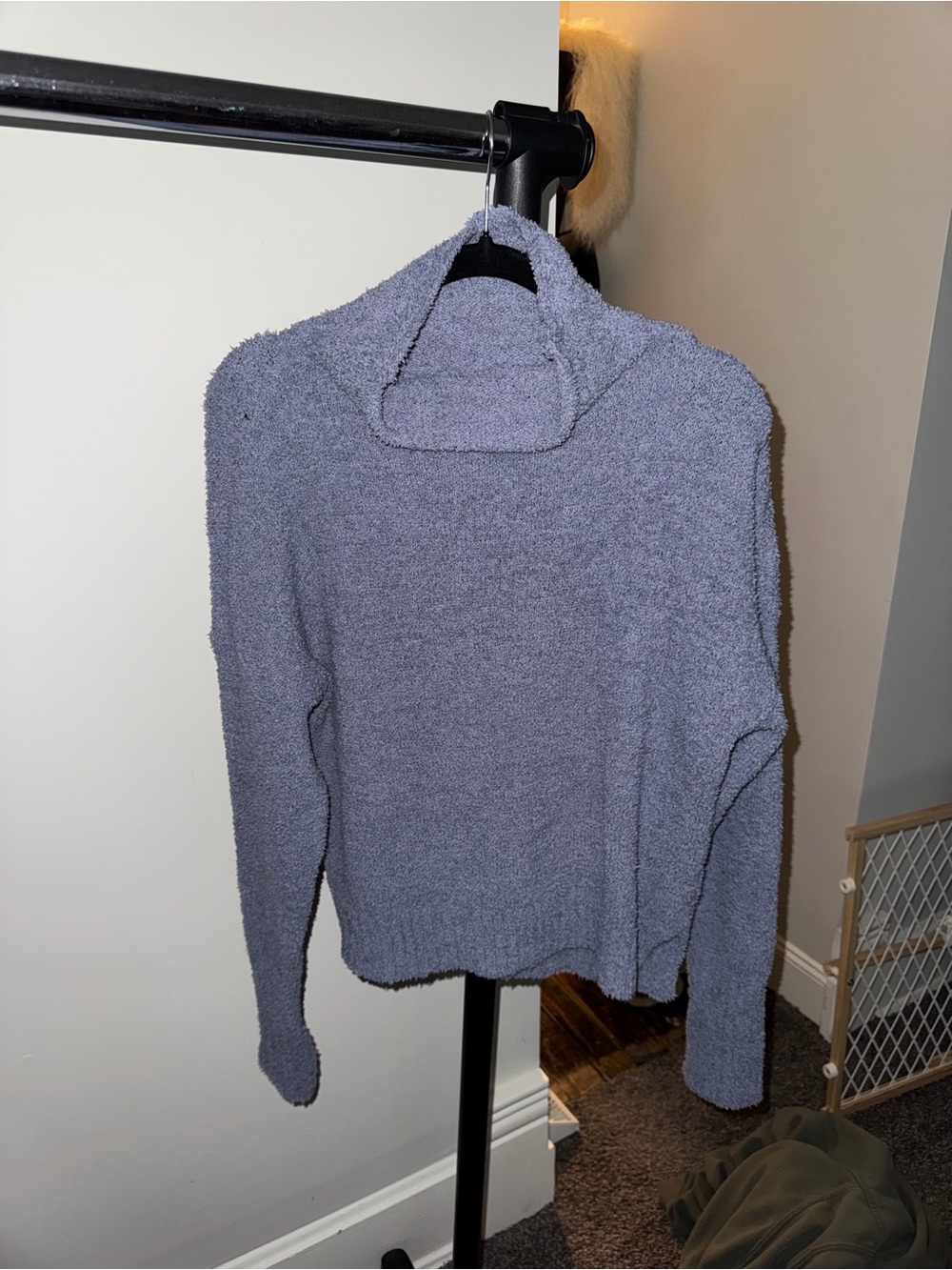 UGG Women's Lavender Cowl Turtleneck Sweater
